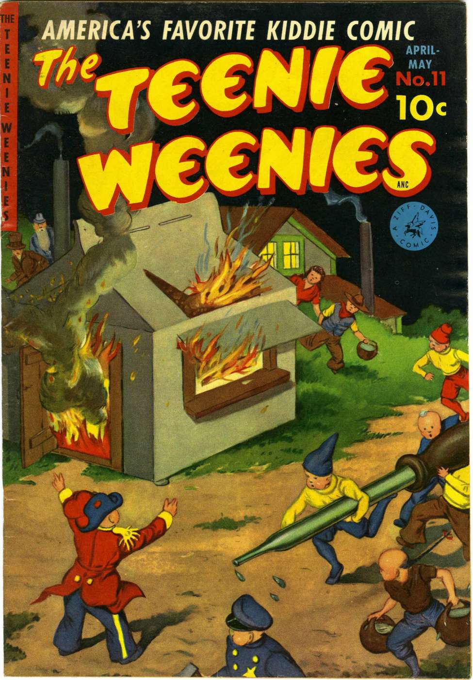 Book Cover For The Teenie-Weenies 11