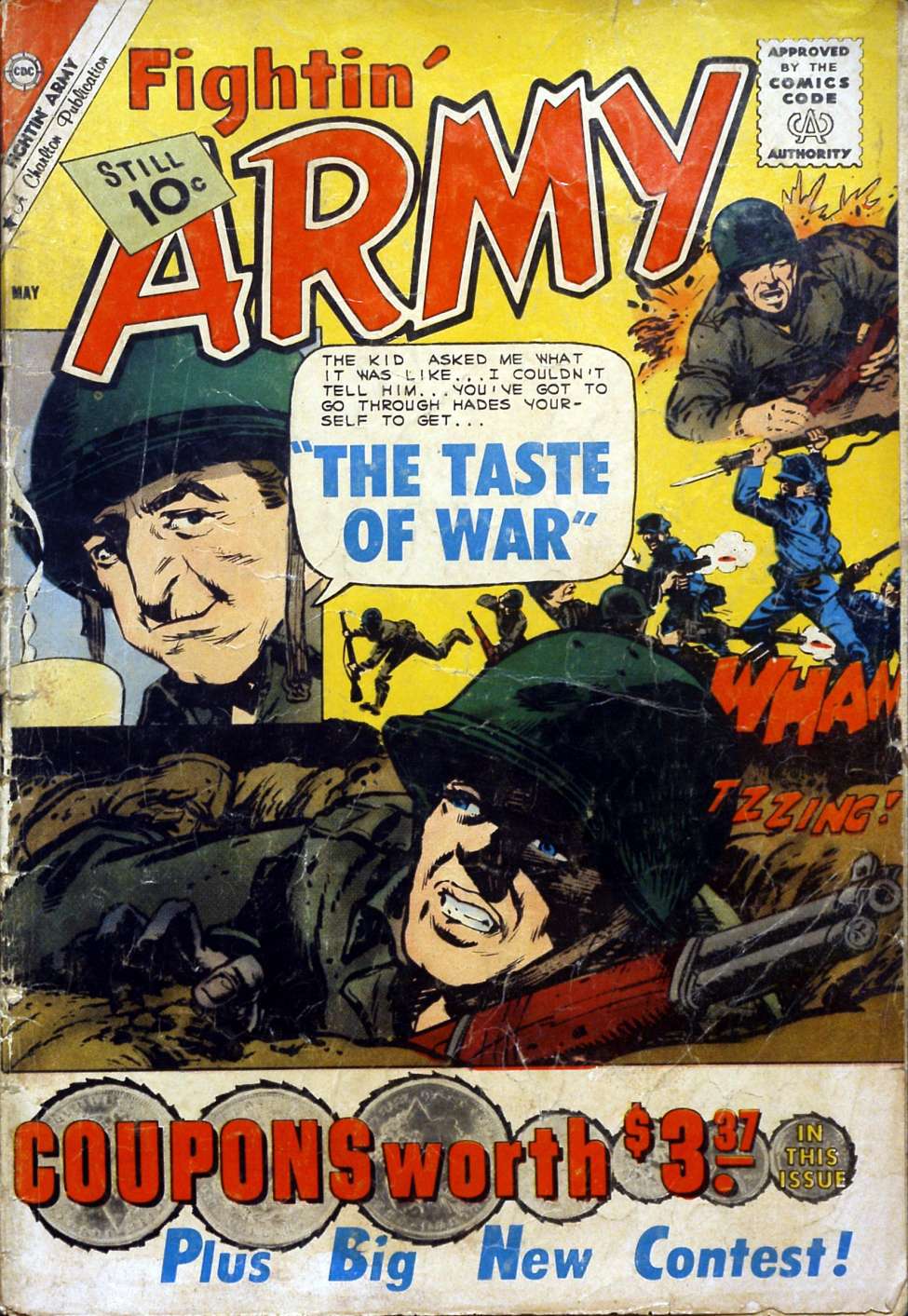Comic Book Cover For Fightin' Army 41