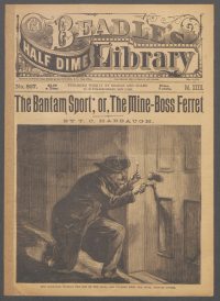 Large Thumbnail For Beadle's Half Dime Library 827 - The Bantam Sport
