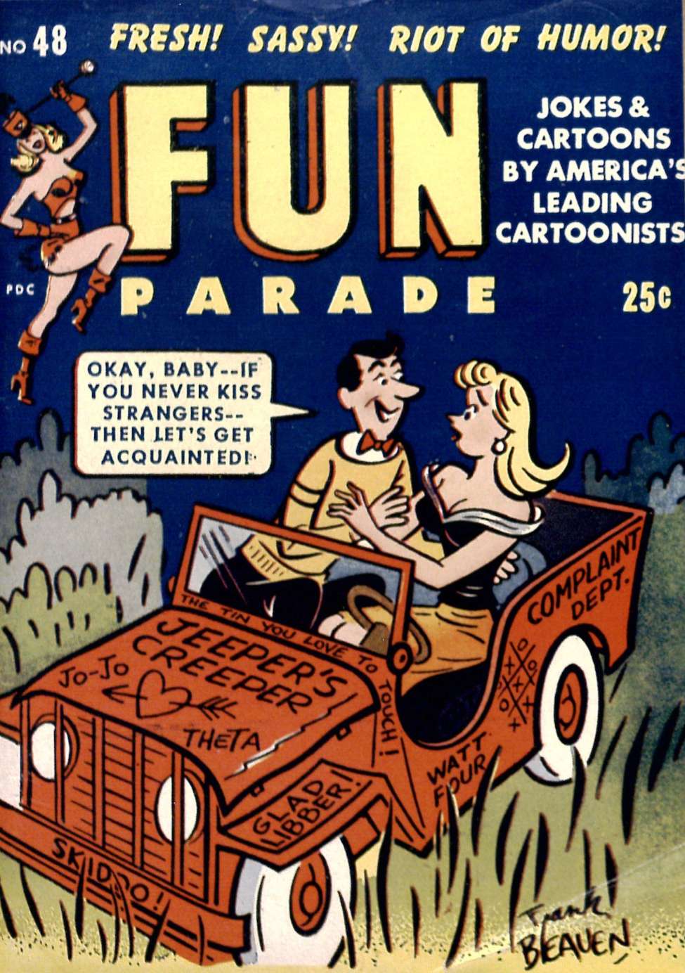 Book Cover For Army & Navy Fun Parade 48