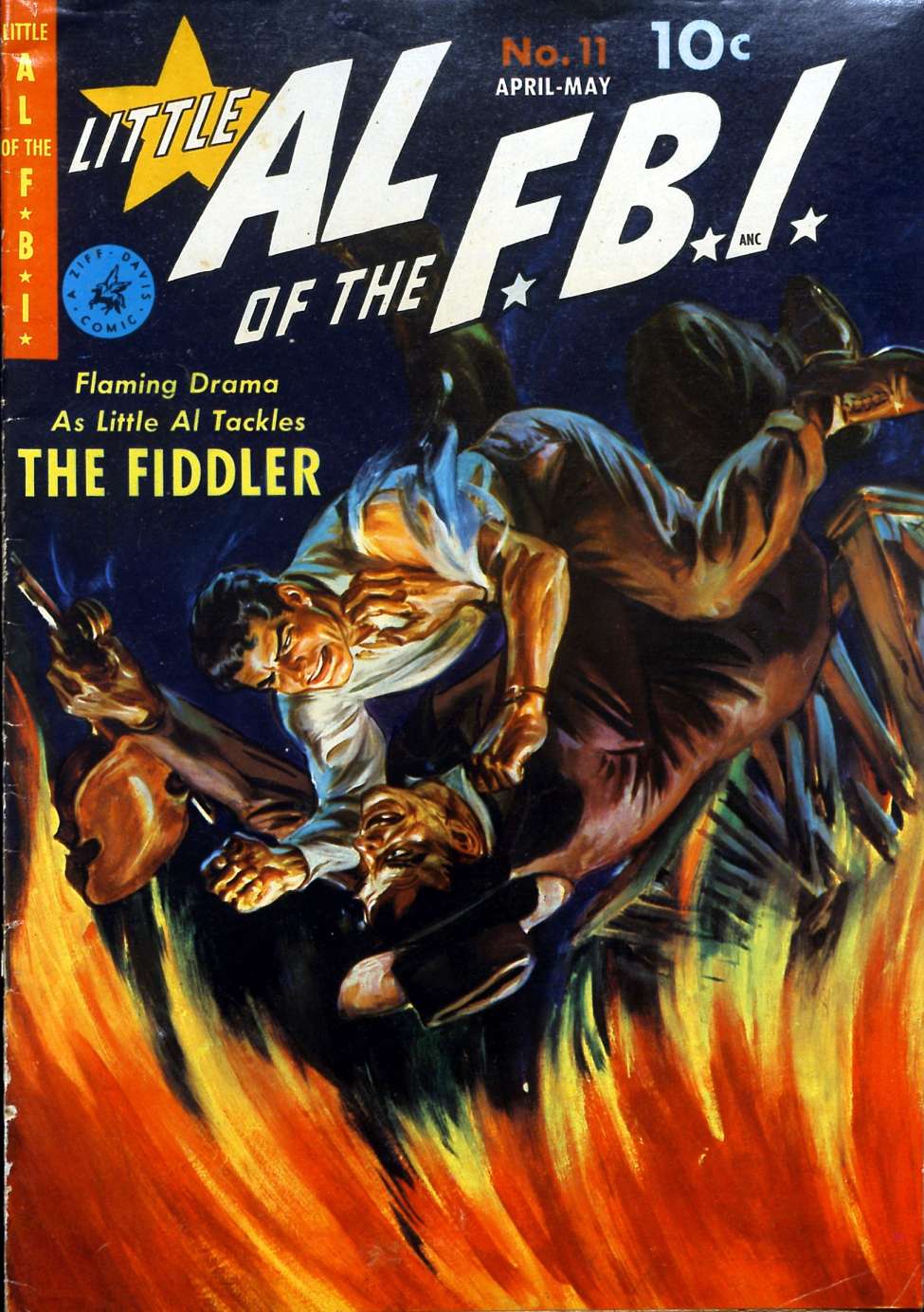 Comic Book Cover For Little Al of the F.B.I. 11 (alt) - Version 2