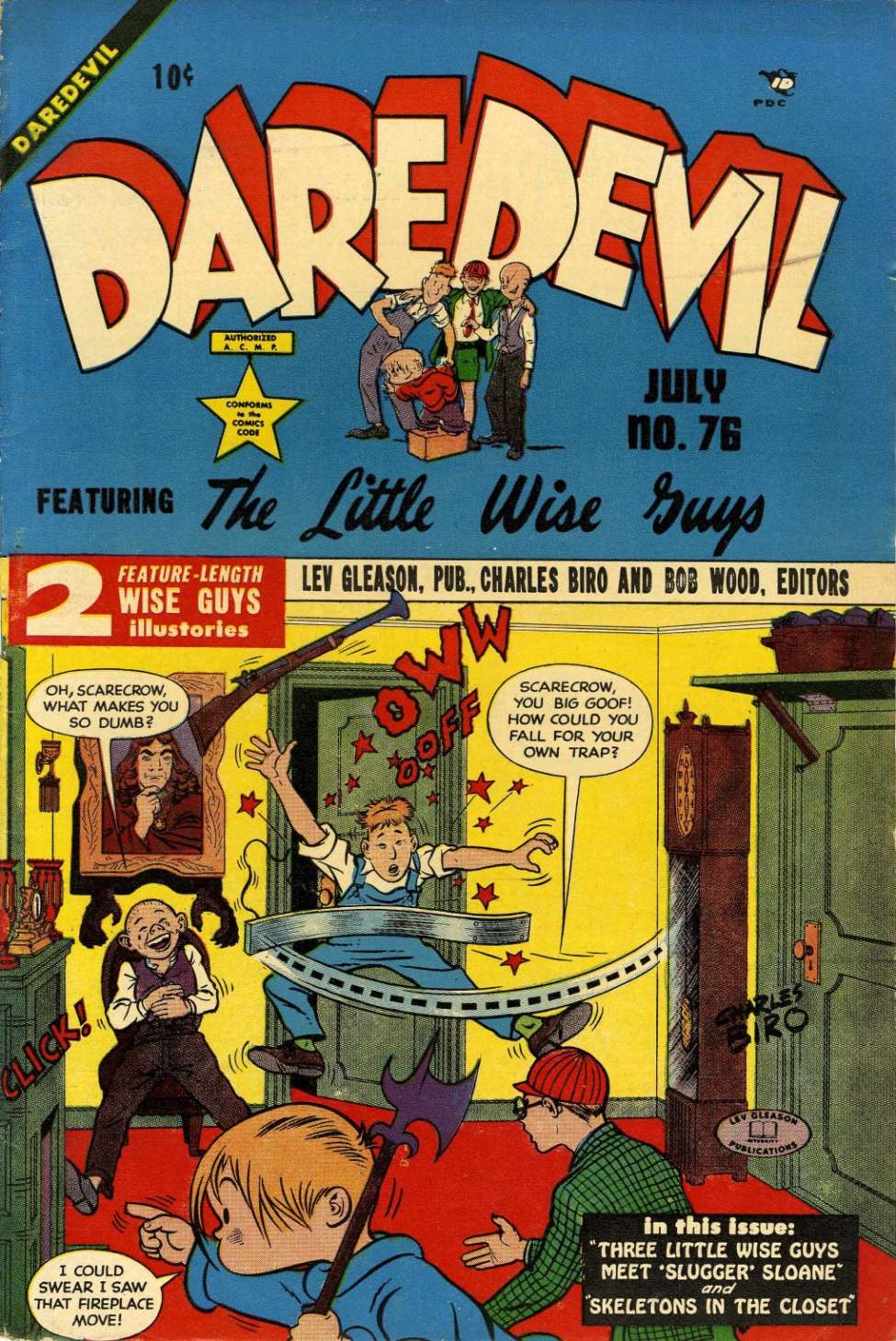 Book Cover For Daredevil Comics 76