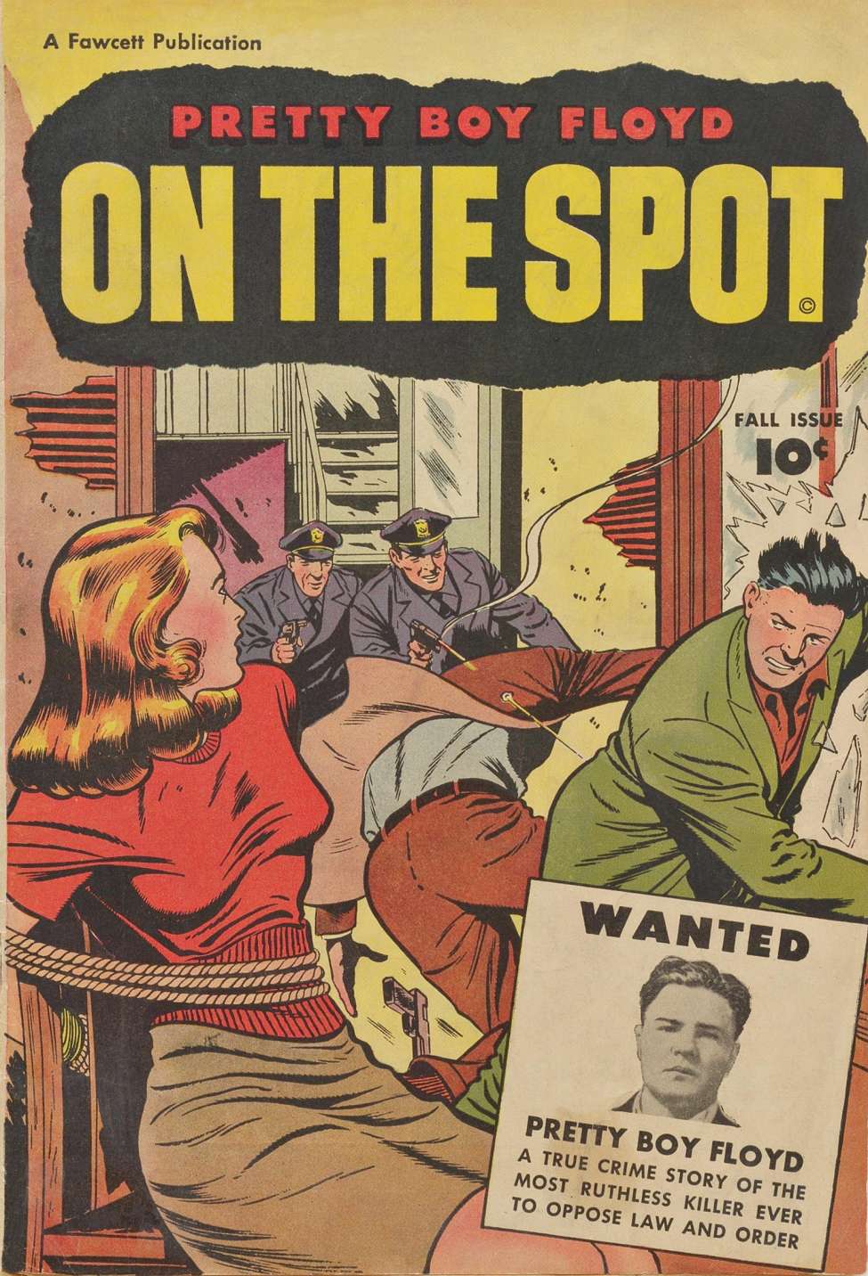 Comic Book Cover For On the Spot 1
