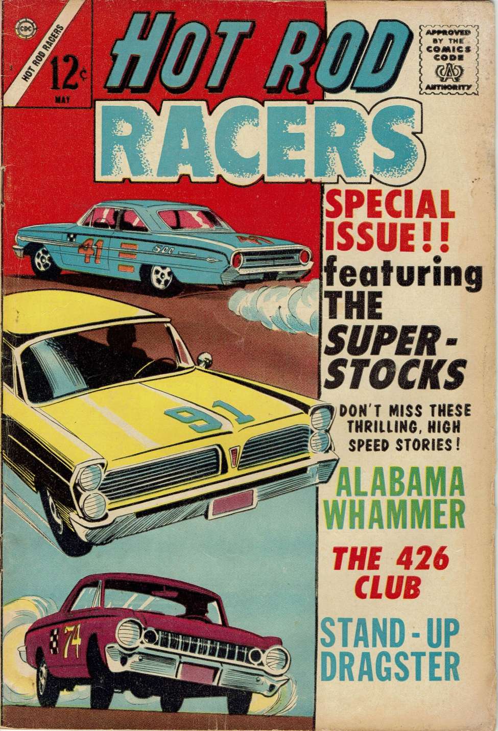 Comic Book Cover For Hot Rod Racers 3