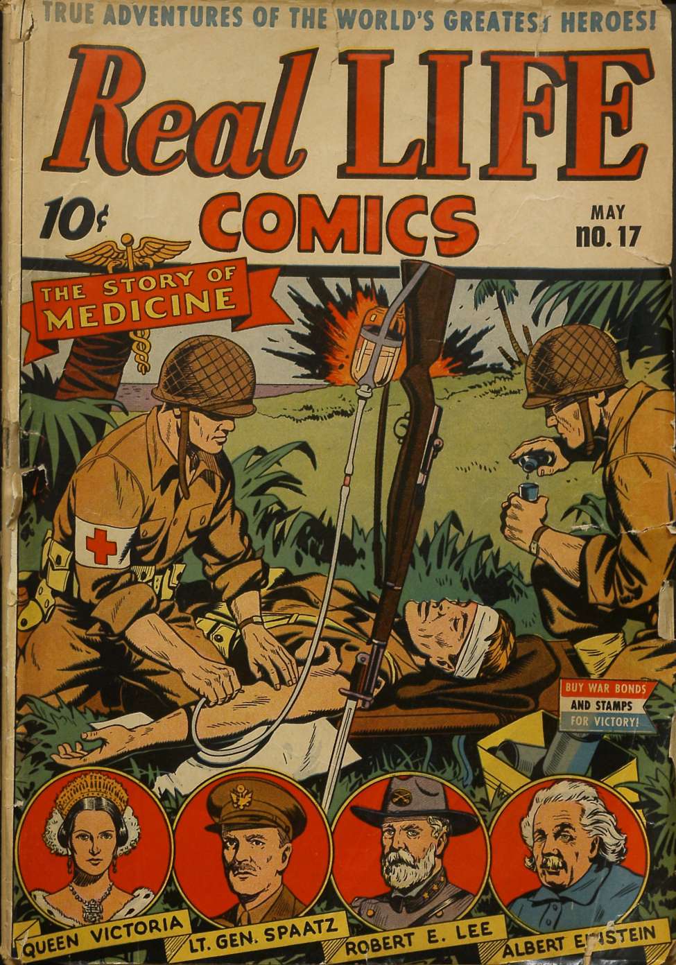 Comic Book Cover For Real Life Comics 17
