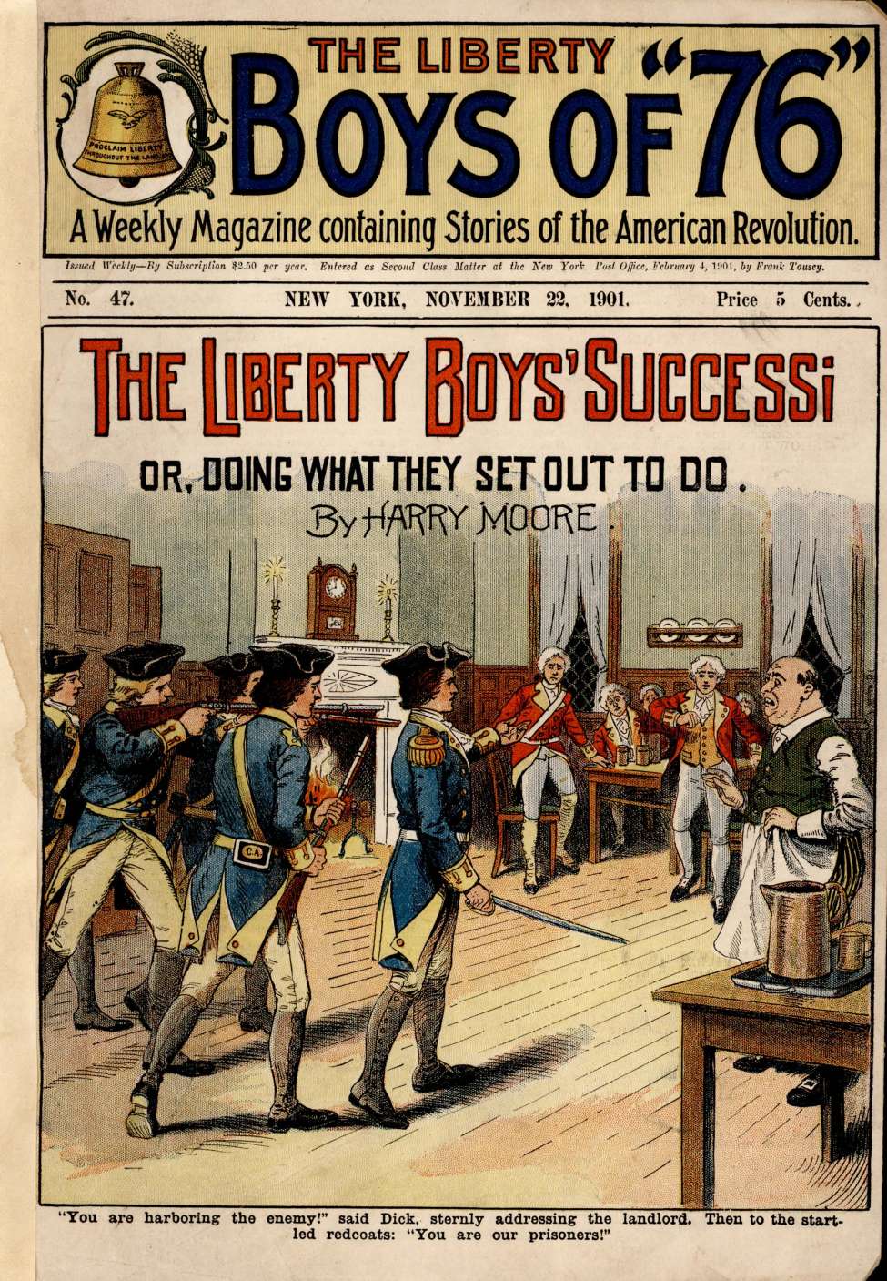 Book Cover For The Liberty Boys of 76 47 - The Liberty Boys' Success