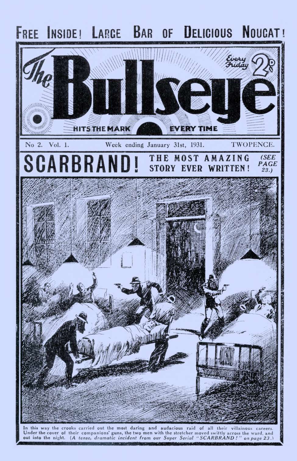 Comic Book Cover For The Bullseye v1 2 - Scarbrand