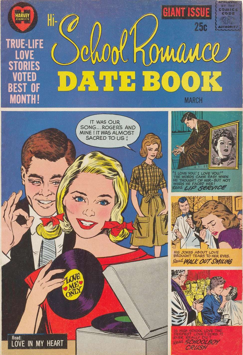Book Cover For Hi-School Romance Datebook 3