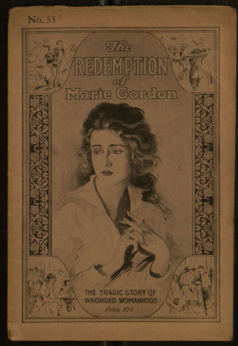 Book Cover For The Redemption of Marie Gordon 53 - Cora Lane Sherman
