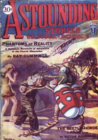 Large Thumbnail For Astounding v1 1 - Phantoms of Reality - Ray Cummings