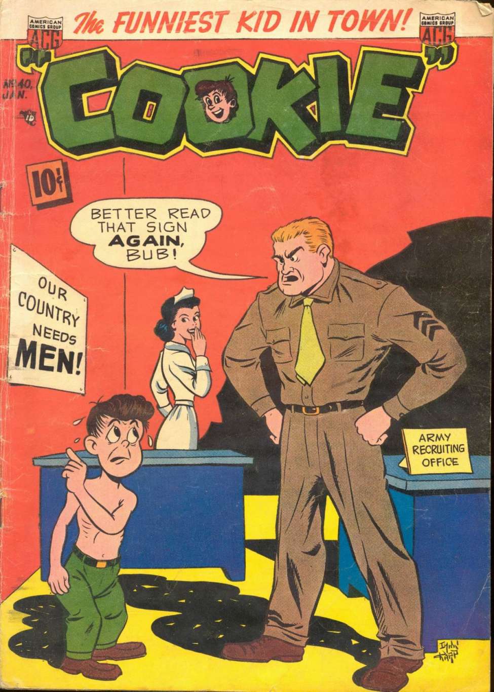Comic Book Cover For Cookie 40