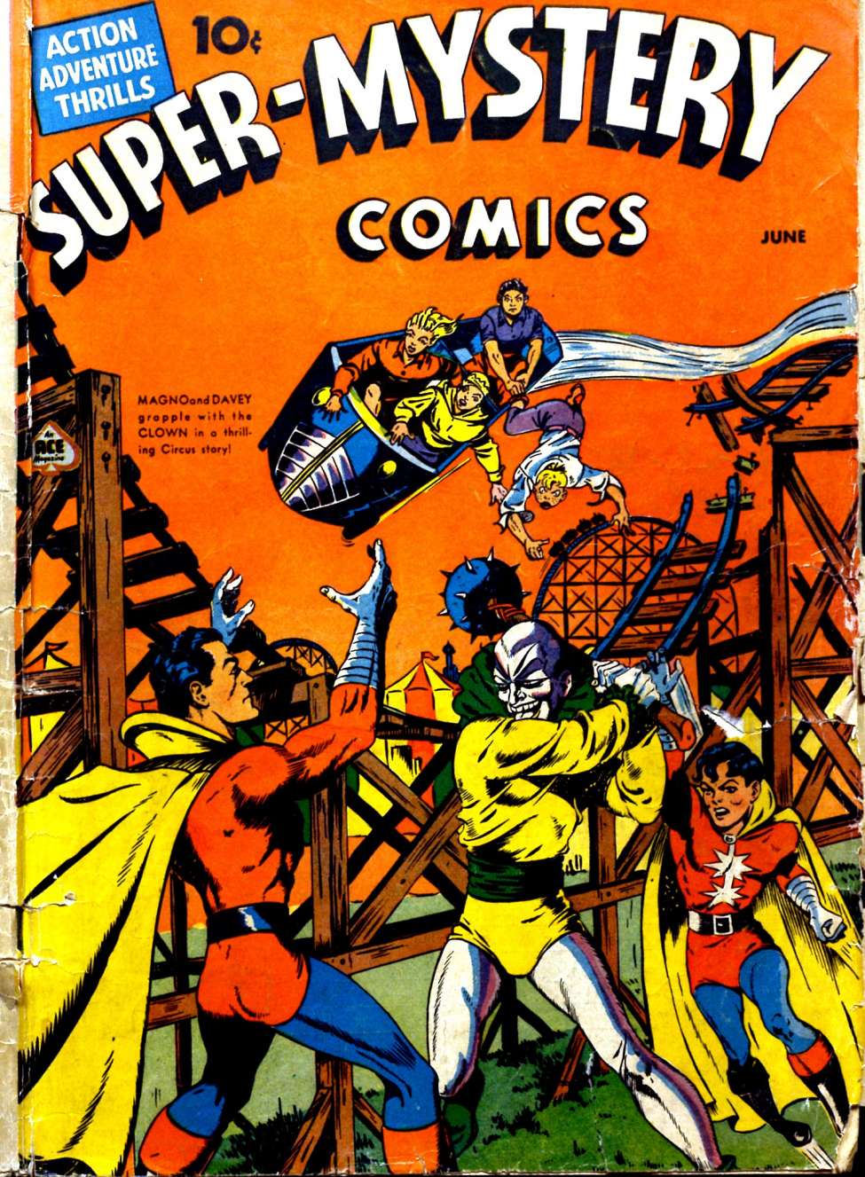 Comic Book Cover For Super-Mystery Comics v2 2