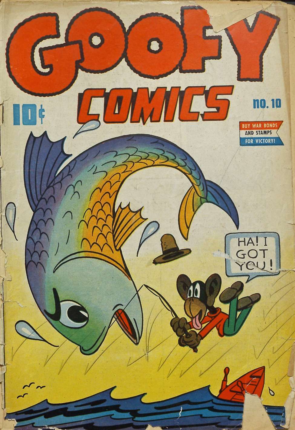 Comic Book Cover For Goofy Comics 10