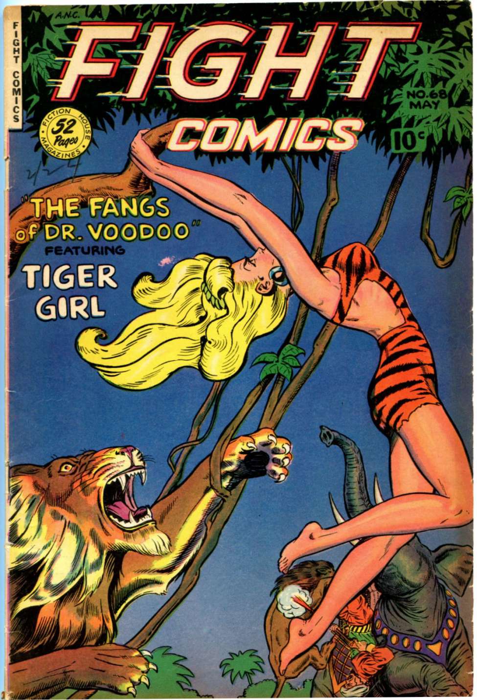 Comic Book Cover For Fight Comics 68