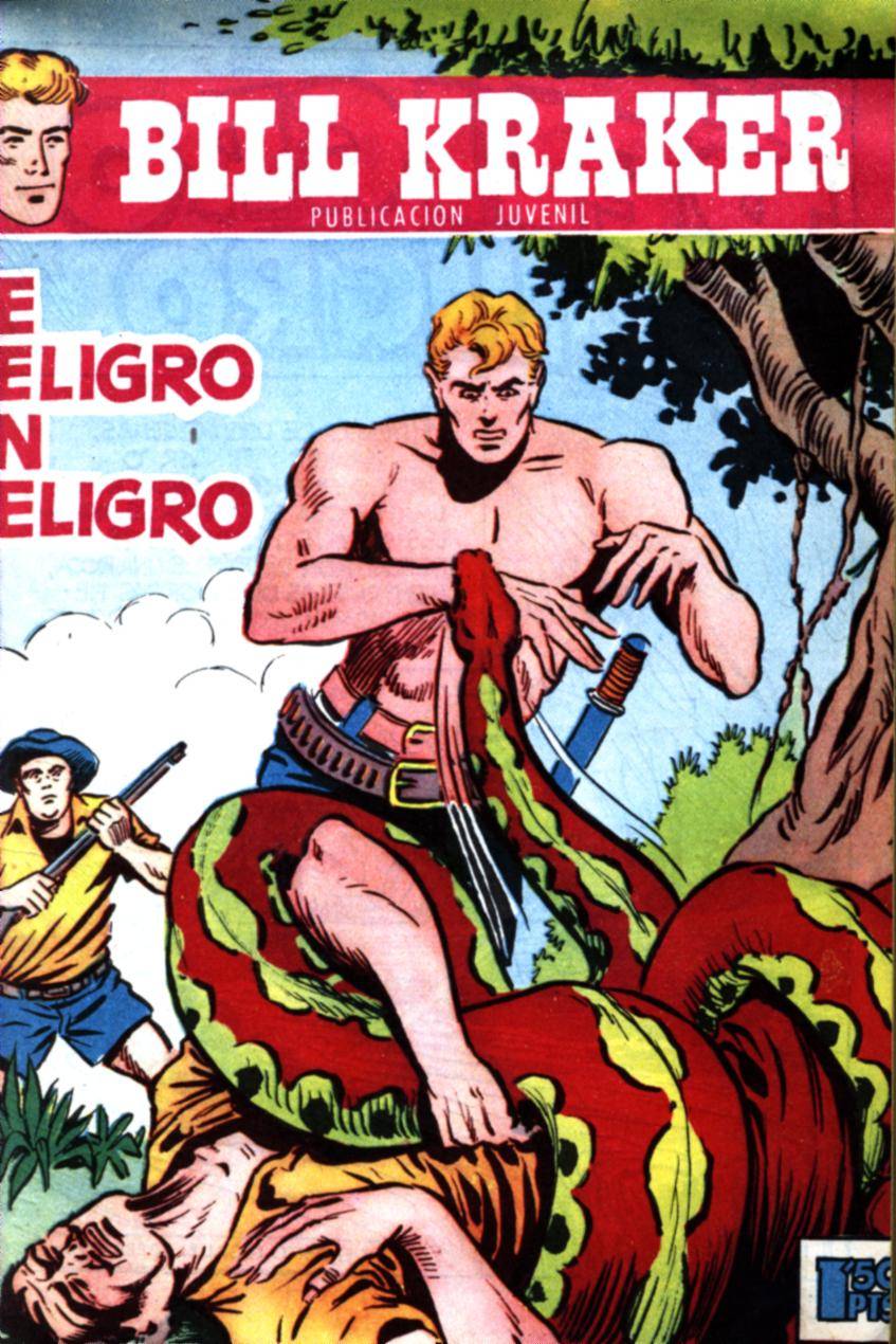 Comic Book Cover For Bill Kraker 2 De Peligro en Peligro