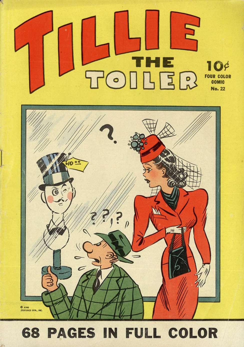 Comic Book Cover For 0022 - Tillie the Toiler