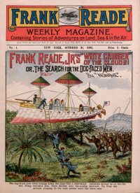 Large Thumbnail For Frank Reade Weekly Magazine v1 1 - White Cruiser of the Clouds