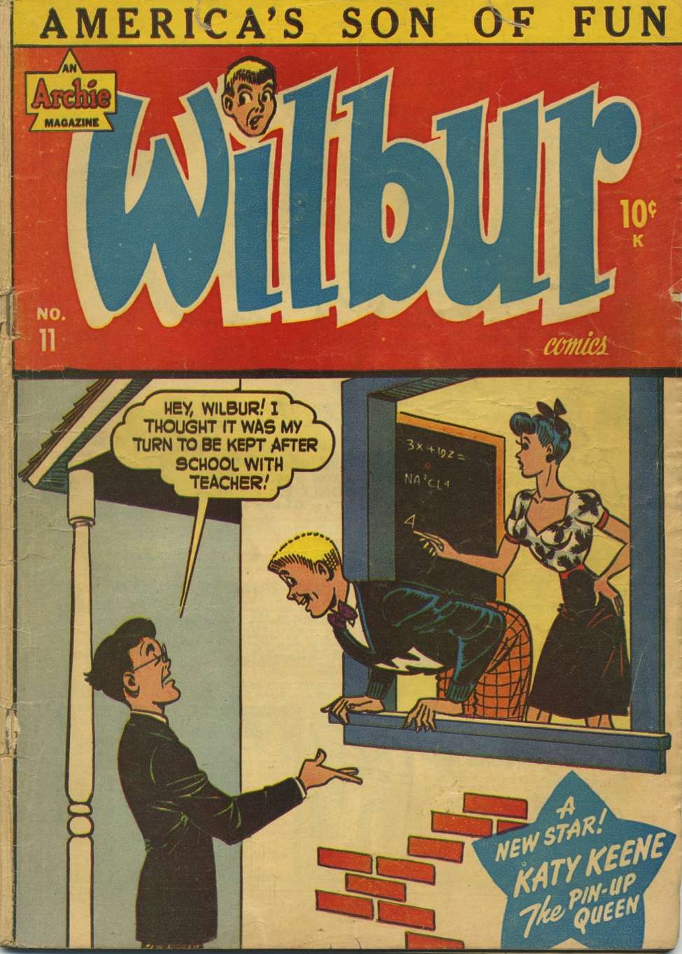 Comic Book Cover For Wilbur Comics 11