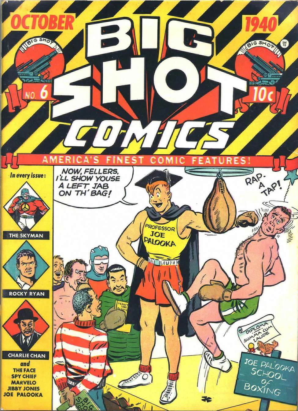 Comic Book Cover For Big Shot 6