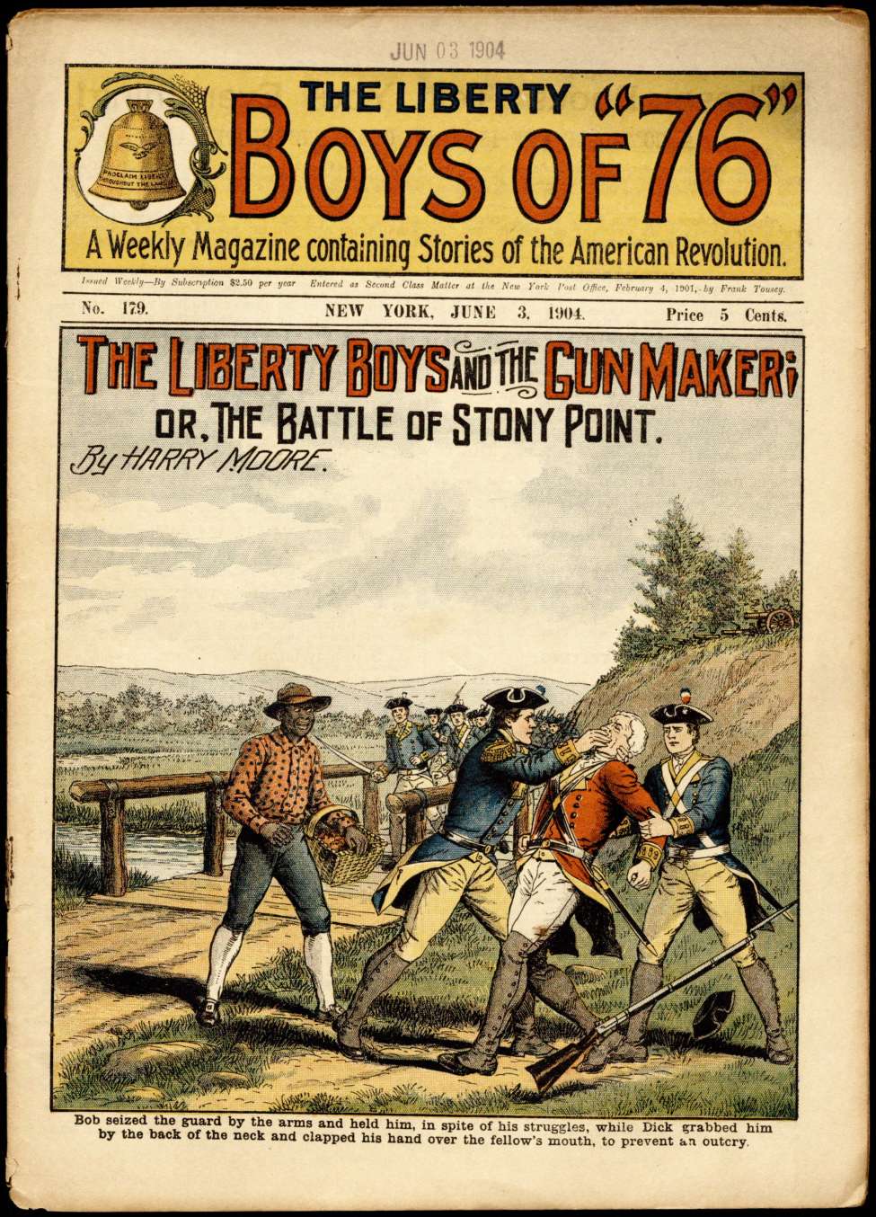 Book Cover For The Liberty Boys of 76 179 - The Liberty Boys and the Gun Maker