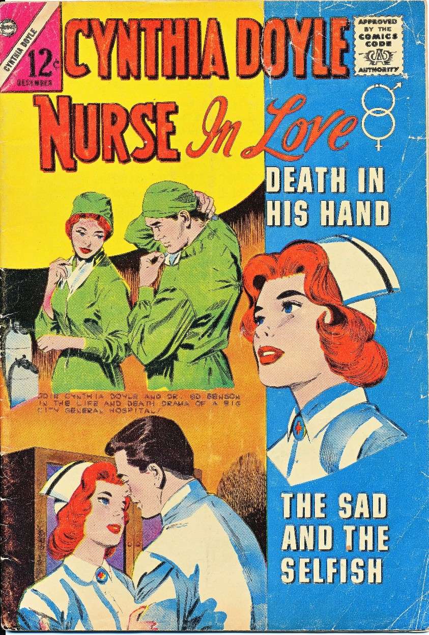 Comic Book Cover For Cynthia Doyle, Nurse in Love 73
