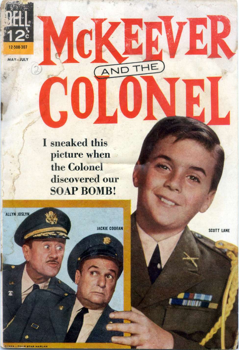 Book Cover For McKeever and the Colonel 2