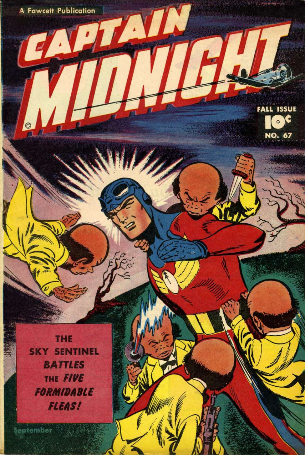 Comic Book Cover For Captain Midnight 67