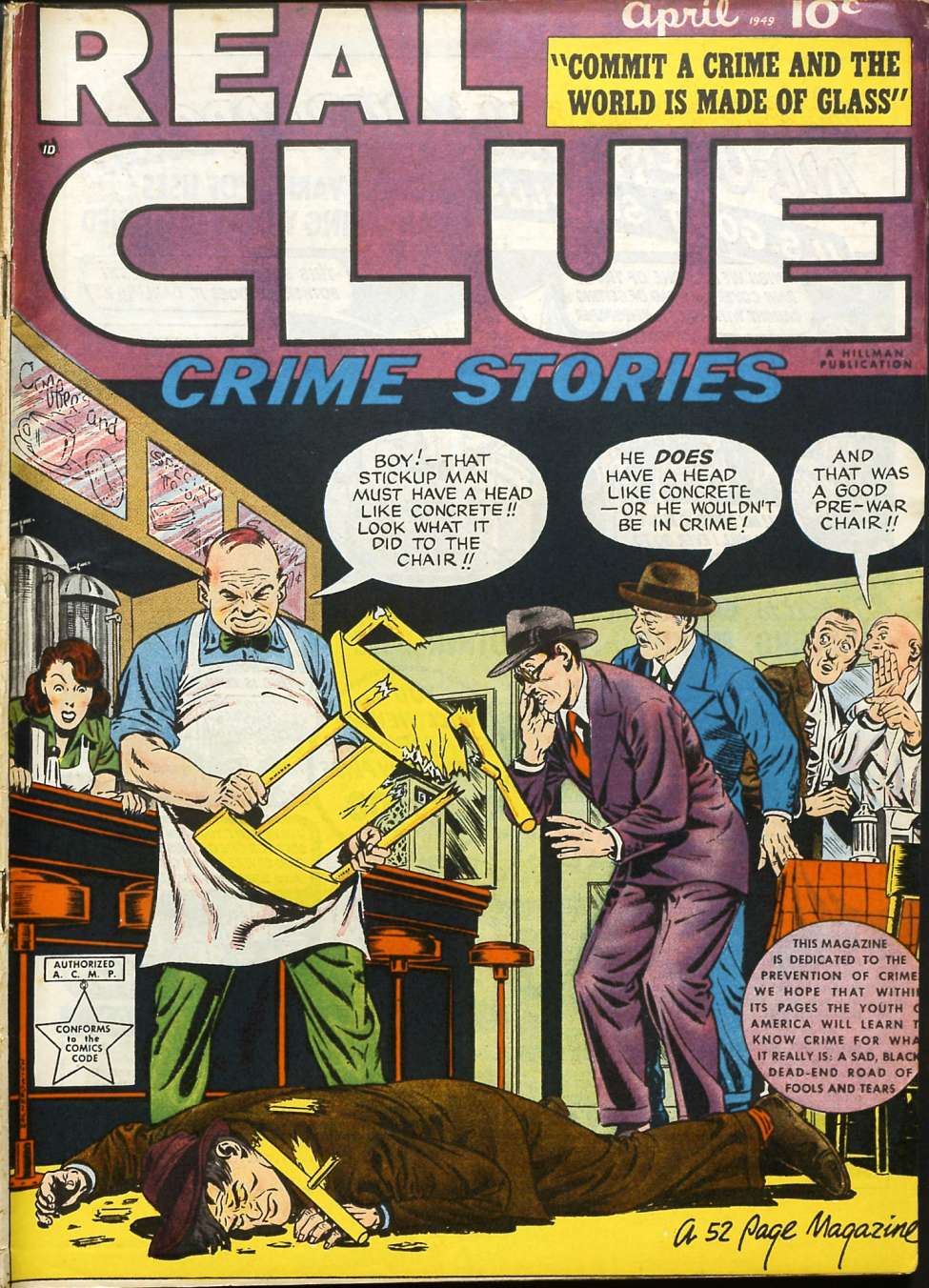 Book Cover For Real Clue Crime Stories v4 2