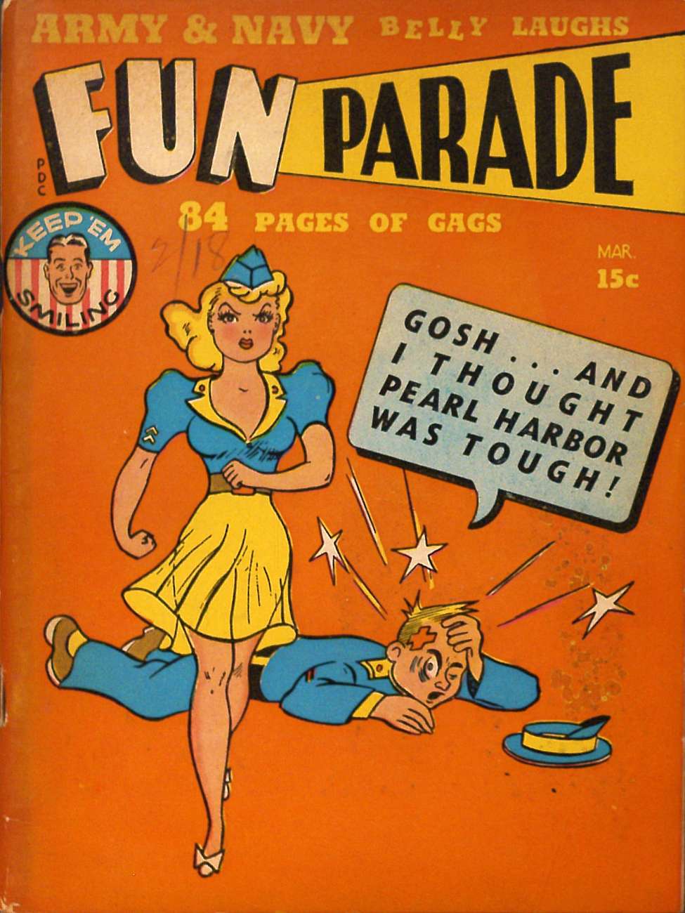 Book Cover For Army & Navy Fun Parade 4