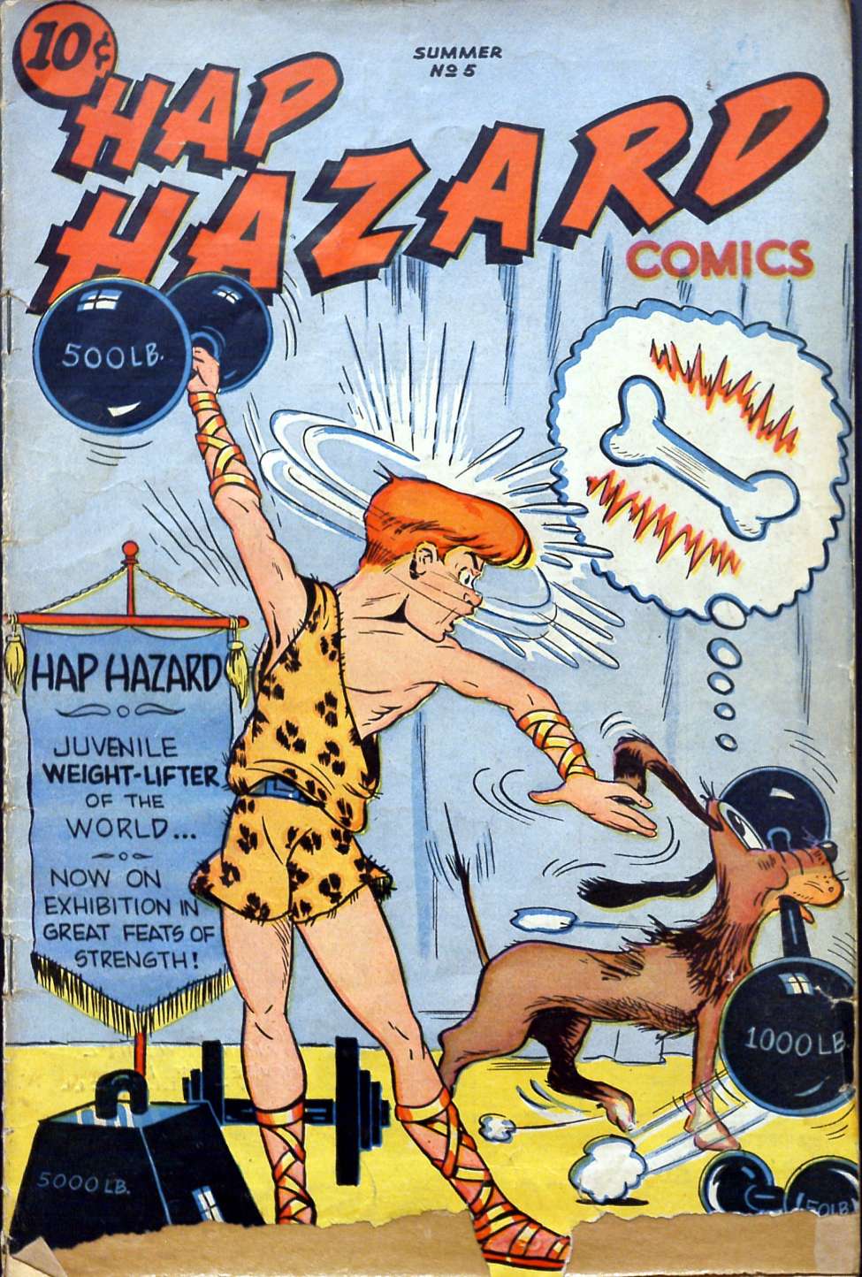 Book Cover For Hap Hazard Comics 5