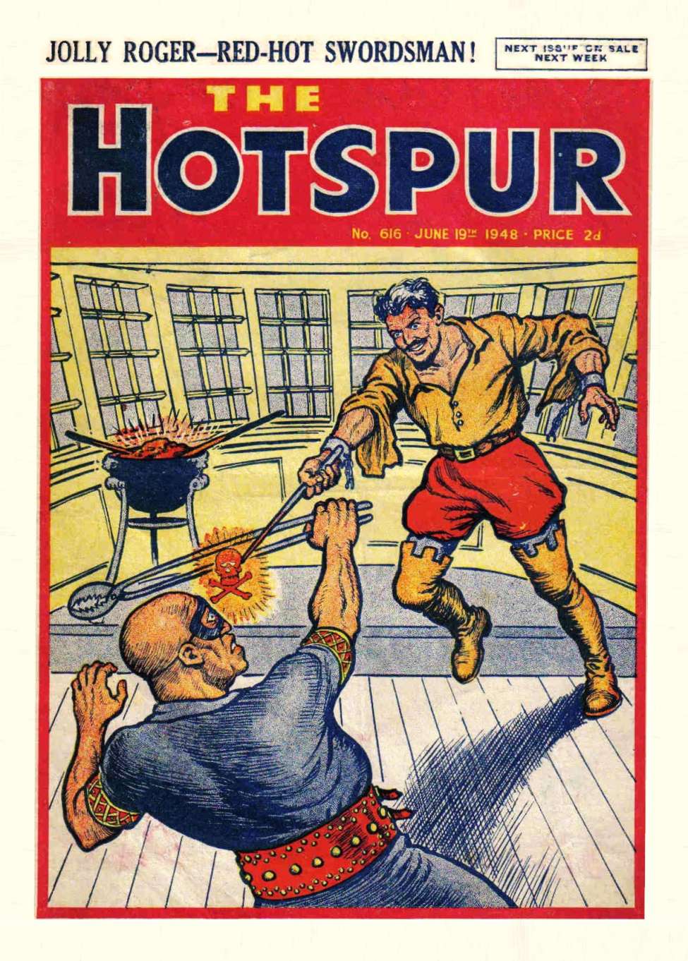 Comic Book Cover For The Hotspur 616