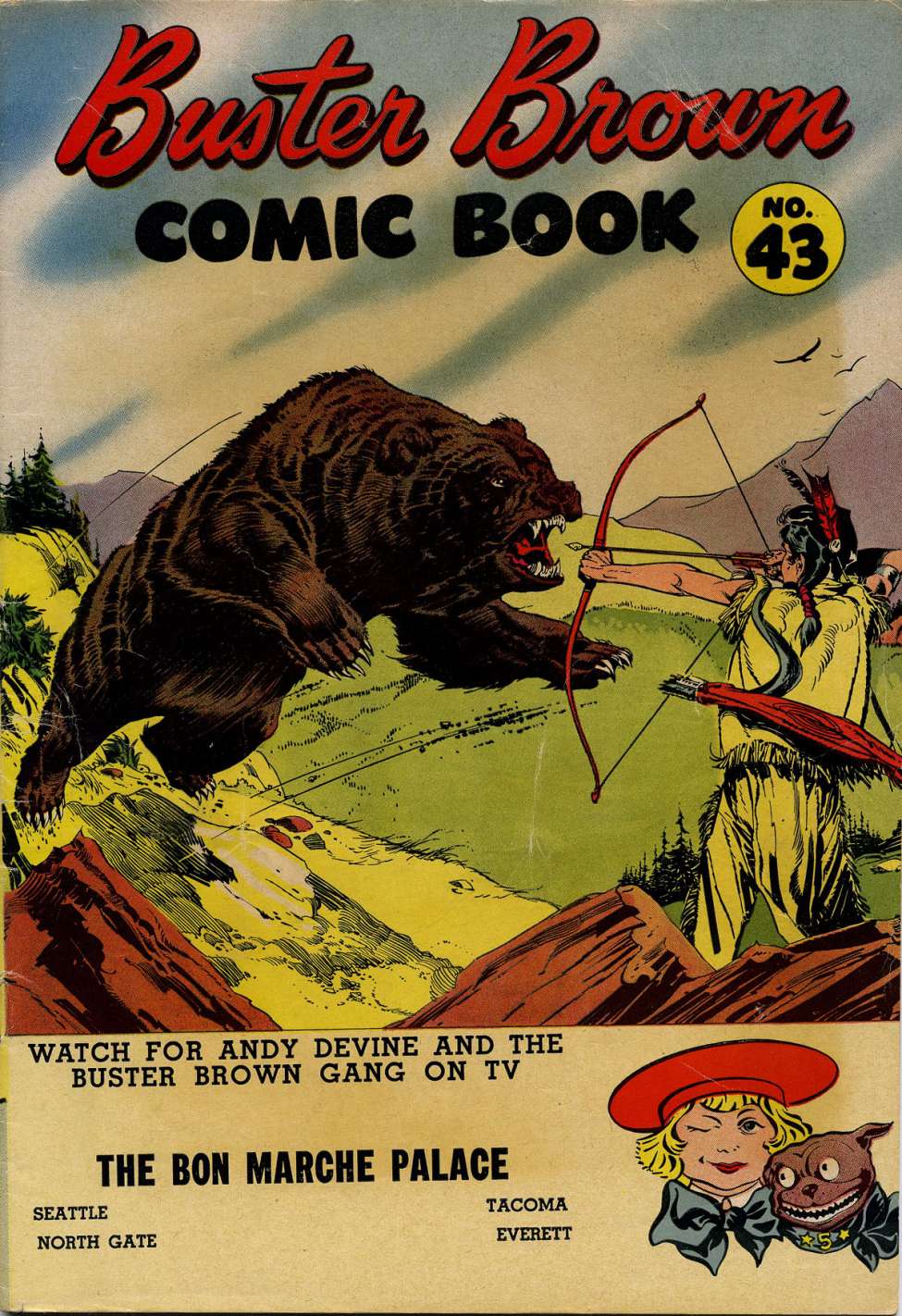 Comic Book Cover For Buster Brown 43