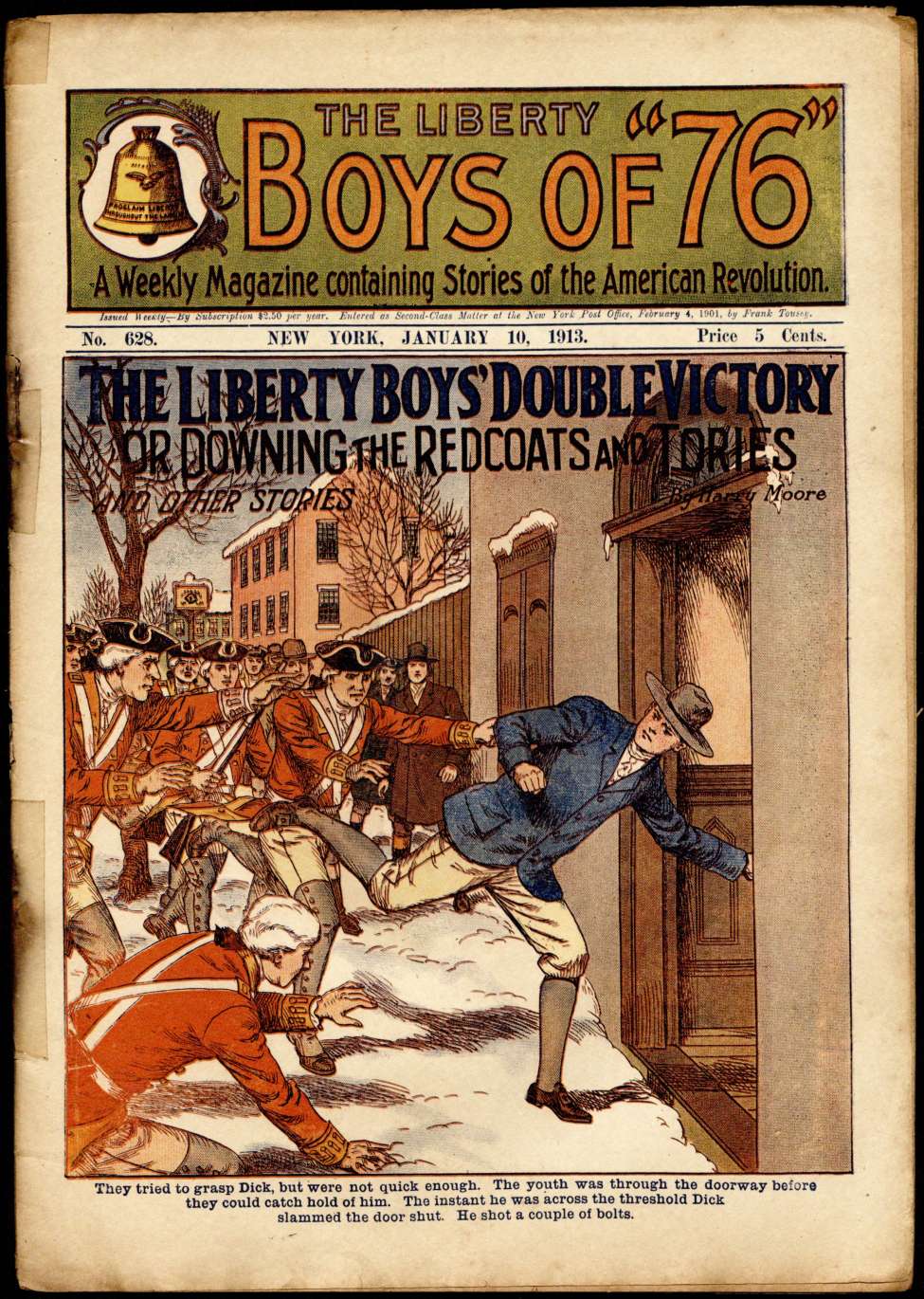 Book Cover For The Liberty Boys of 76 628 - The Liberty Boys' Double Victory