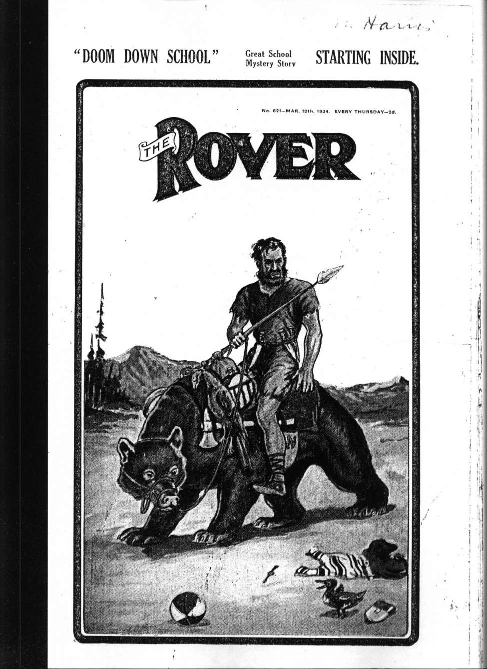 Book Cover For The Rover 621