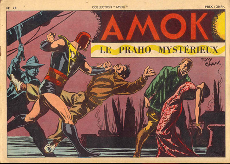 Book Cover For Amok 20 - Le Praho Mystérieux
