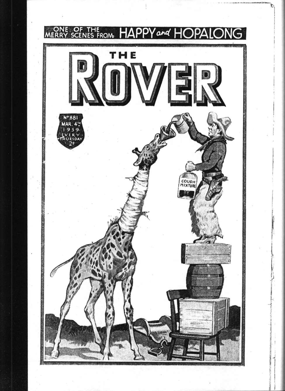 Book Cover For The Rover 881