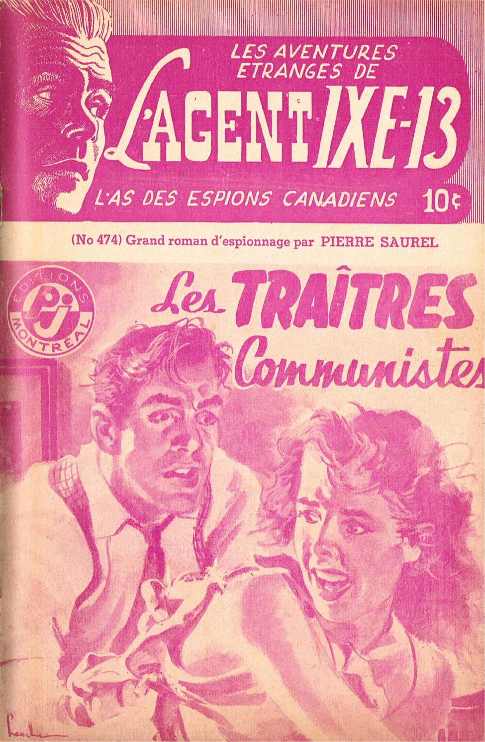 Book Cover For L'Agent IXE-13 v2 474 - Les traîtres communistes