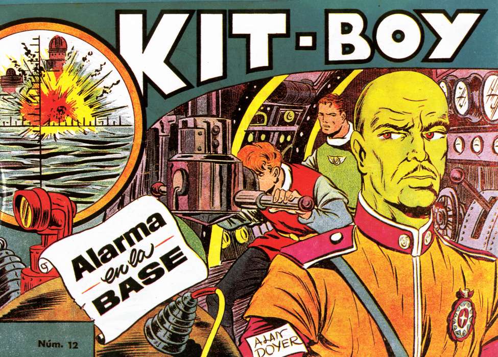 Comic Book Cover For Kit-Boy 12 - Alarma en La Base