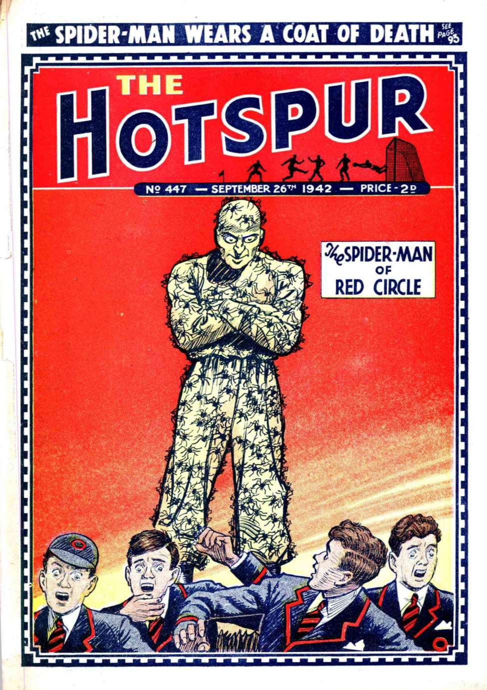 Comic Book Cover For The Hotspur 447