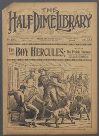 Large Thumbnail For Beadle's Half Dime Library 1051 - The Boy Hercules