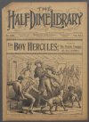 Cover For Beadle's Half Dime Library 1051 - The Boy Hercules