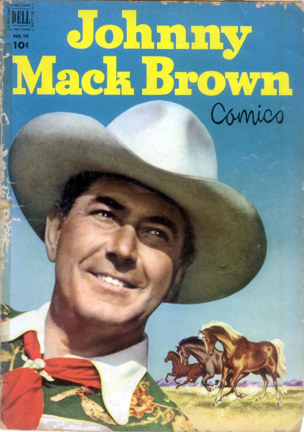 Comic Book Cover For Johnny Mack Brown 10