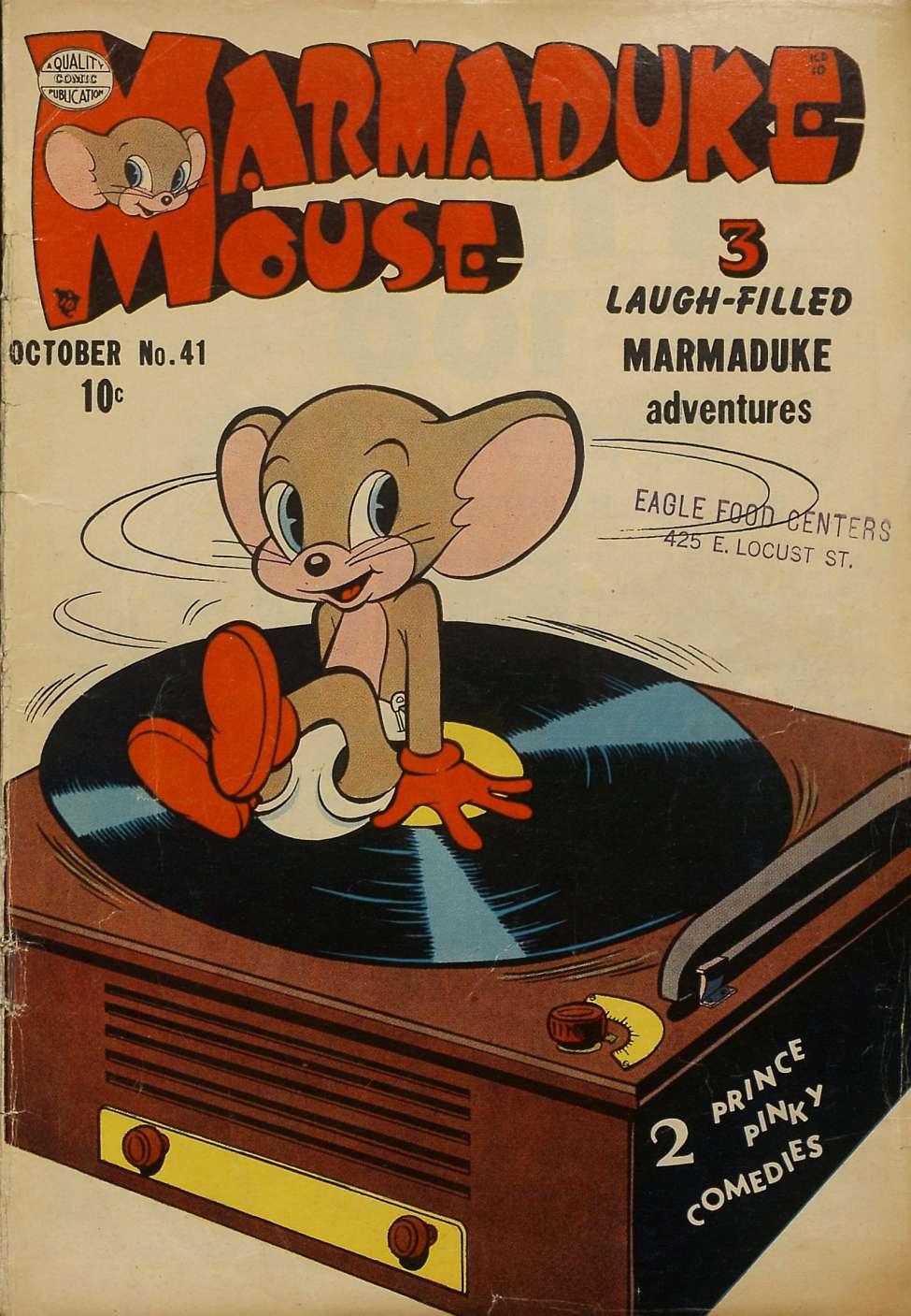 Book Cover For Marmaduke Mouse 41