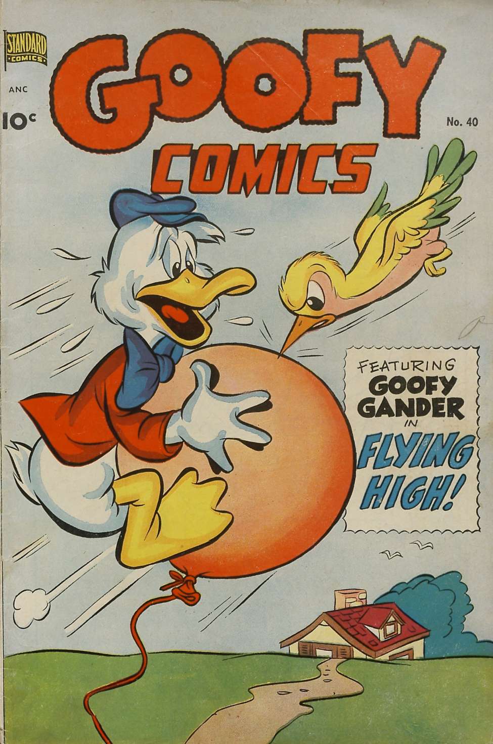 Comic Book Cover For Goofy Comics 40