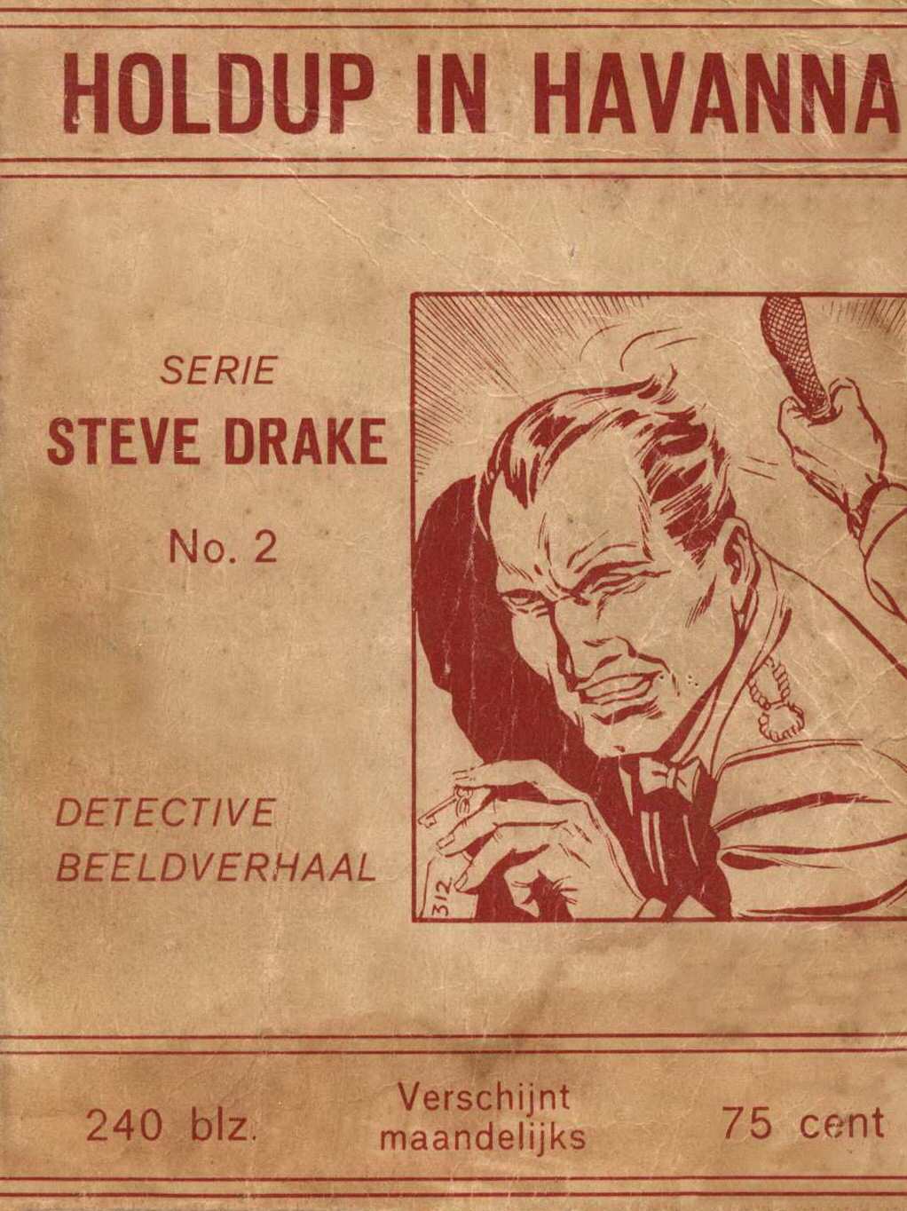 Comic Book Cover For Steve Drake 2 - Hold-Up In Havanna