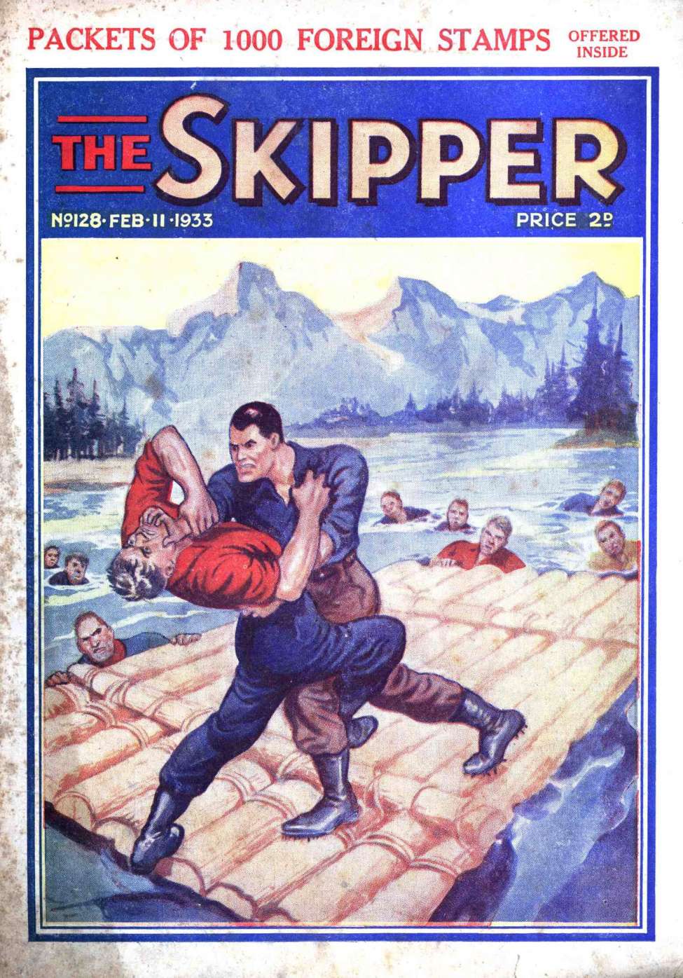 Comic Book Cover For The Skipper 128