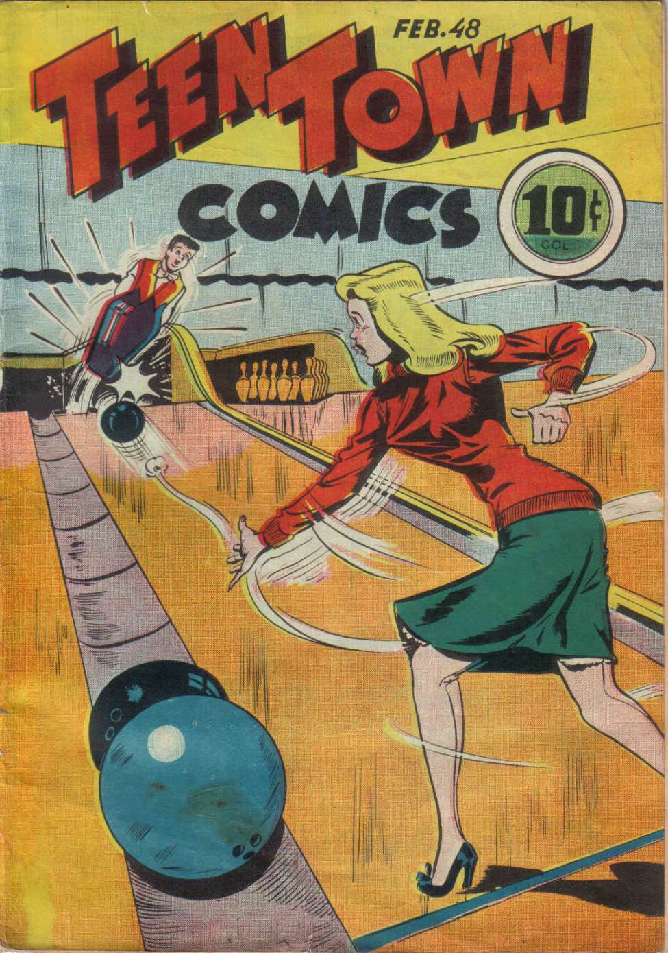 Book Cover For Teen Town Comics 48
