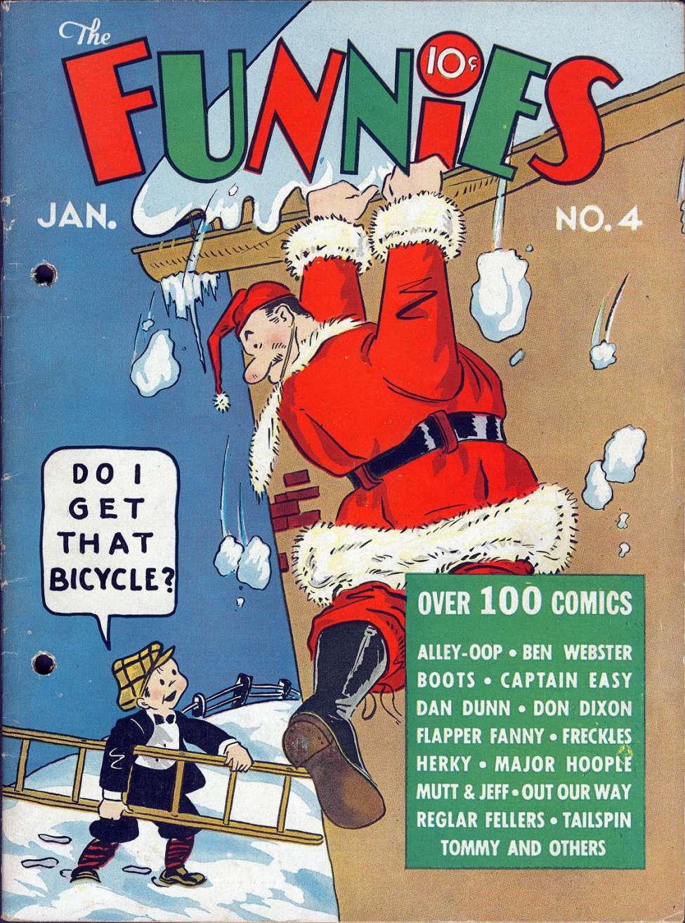 Comic Book Cover For The Funnies 4