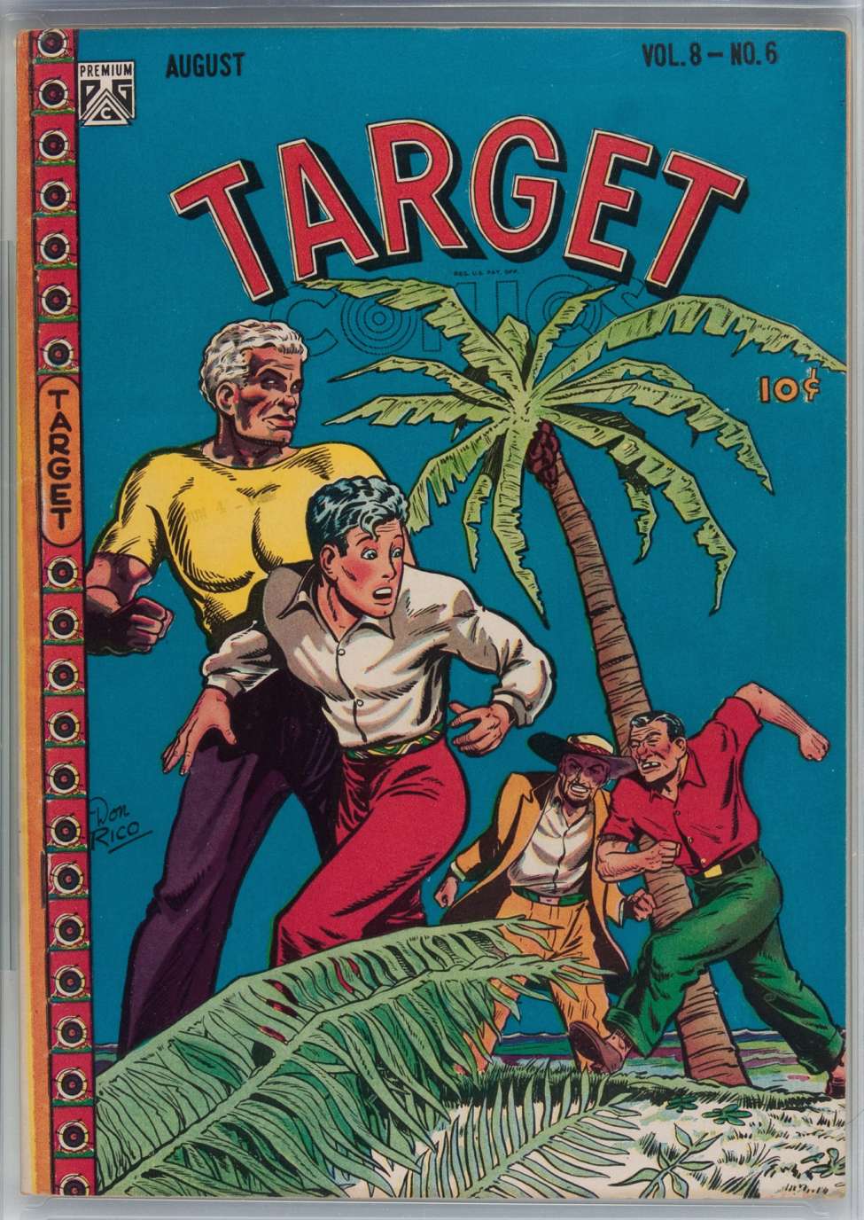 Book Cover For Target Comics v8 6