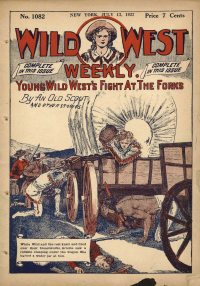 Large Thumbnail For Wild West Weekly 1082 - Young Wild West's Fight at the Forks